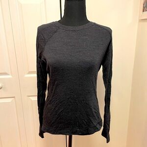 Smartwool long sleeve in dark gray